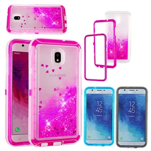 Funda para Samsung J7 2018 J7 Refine J7 Star arena movediza brillo brillante cubierta fluida - Imagen 1 de 20