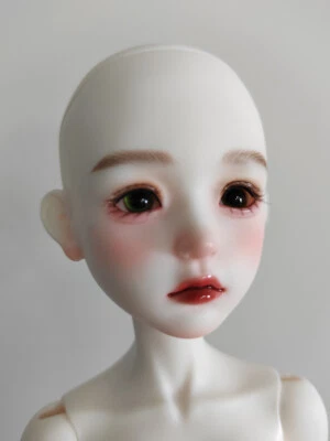 1/4 BJD Doll Joints Moveable Resin Ball Jointed Body + Eyes Makeup Girls DIY Toy - Image 1 of 4