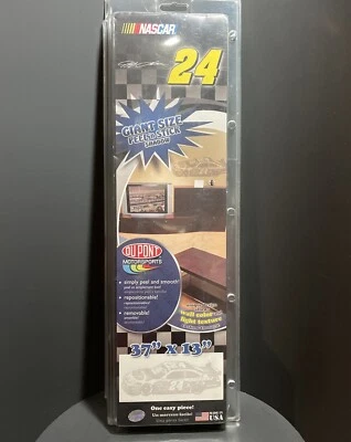 Jeff Gordon Shadow Poster 37" x 13" Peel N Stick 2008 NIB NASCAR #24 USA Gift - Image 1 of 4