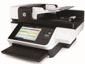 HP Digital Sender Flow 8500FN1 Workstation - Scanner piano L2719A DADf USB LAN - Foto 1 di 1
