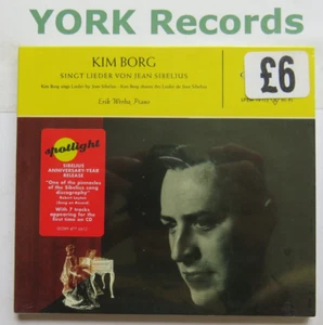 KIM BORG - Singt Lieder Von Jean Sibelius - New Sealed CD DG - Picture 1 of 3