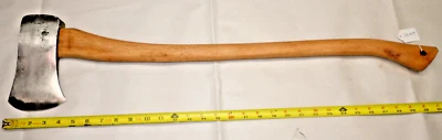 AXE, Vintage WALTERS AXE, 4-3/16" Wide Blade, 7-1/4" from Bit To Poll, 31" Long - Image 1 of 4