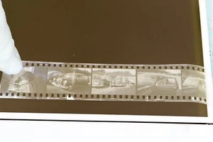 fünf alte Negativbilder  Oldtimer Mercedes-Benz W 120 Zusatzscheinwerfer Kühler - Picture 1 of 5