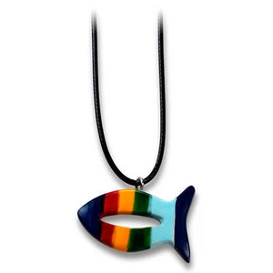 "Collar "Pez" - de piedra de tocino (*NUEVO*) - Imagen 1 de 1