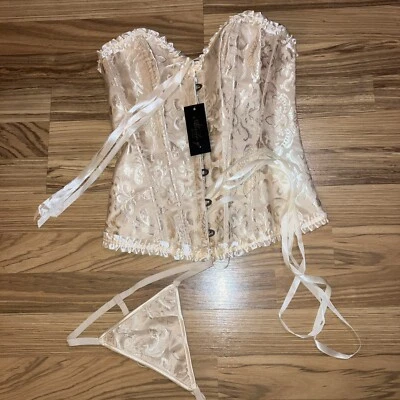 Alivila.Y Moda Corsé Mujer Bustier Liguero Talla S Foto 1 de 4