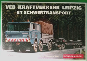 SDV 5215 Tatra 813 6x6, Sondermodell,SDV, KVK Leipzig, Plastikbausatz 1/87, H0, - Bild 1 von 2