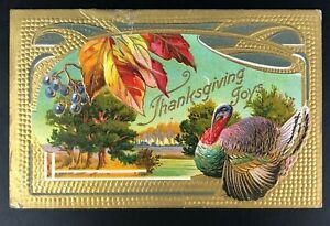 Holiday Thanksgiving Collectible Non-Topographical Postcards for 