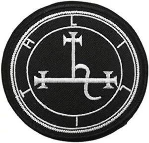 Sigil of Lilith Patch (2,75") Bügelbild Abzeichen Satanic Metal Goth Okkult G... - Bild 1 von 4