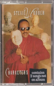 Stevie Wonder - Characters 1987 (Audio Cassette) Motown 6284MC - Picture 1 of 2