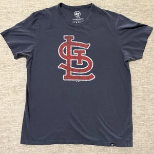 T-Shirt Marke St. Louis Cardinals Navy 47 Erwachsene Small - Bild 1 von 6