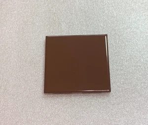Piastrella ceramica Florida nuova vintage marrone 4 3/8" x 4 3/8" lucida *10*pz - Foto 1 di 7