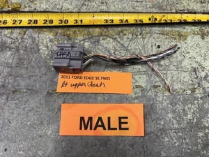 11-14 EDGE Right Passengers Side Upper Dash Gray Male Wiring Connector - Foto 1 di 16