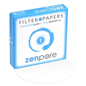 Qualitatives Filterpapier 9 cm Laborfilterpapier für Chemie, Standardqualität... - Bild 1 von 7