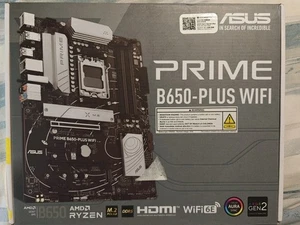ASUS Prime B650-PLUS WiFi AMD B650 AM5 Ryzen ATX Mainboard **GEBRAUCHT - LESEN** - Bild 1 von 4