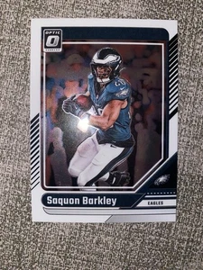 Saquon Barkley - 2024 Donruss Optic Football #159 Philadelphia Eagles - Bild 1 von 2