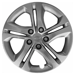 16x 5 Double Spoke Refurbished Wheel Cover Painted Silver 570-99100 - Picture 1 of 1