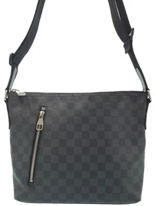 Louis Vuitton Damier Graphite Mick PM N41211 Shoulder Bag #T994 - Picture 1 of 9