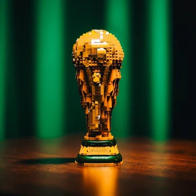 LEGO FIFA WORLD CUP™ 2026 OFFICIAL TROPHY 🥇⚽🏆 **PRESALE** SHIPS MARCH 2026 - Image 1 of 4