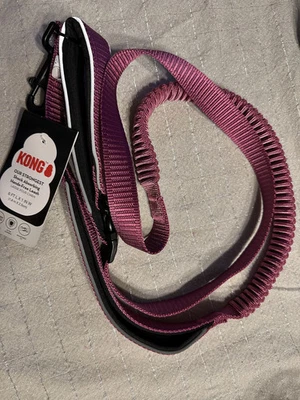 Kong розовый bungie руки бесплатный поводок, 6 футов x 1 дюйм, совершенно новый, Бесплатная доставка  - Изображение 1 из 2