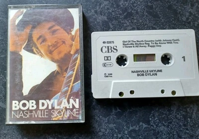 Bob Dylan "NASHVILLE SKYLINE" Cassette Album (1969)CBS 40 32675 UK EX  - Image 1 of 2