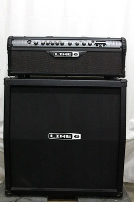 Line 6 150W Amplifier Head Spider III Stereo Amp & 4x12 Speaker Cabinet - Image 1 of 4