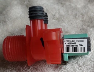 MAYTAG BRAVO OEM WHIRLPOOL WASCHMASCHINE Wassereinlassventil P# W10240948 - Bild 1 von 3