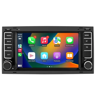 Für VW T5 T5.1 Multivan Transporter Touareg Radio GPS Navi Carplay Bluetooth DAB - Bild 1 von 4