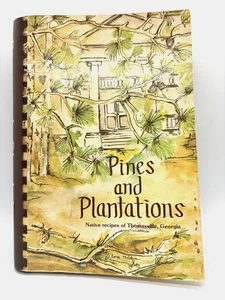 Thomasville Georgia Pines and Plantations Cookbook  Vashti Auxiliary 1976 - Picture 1 of 10