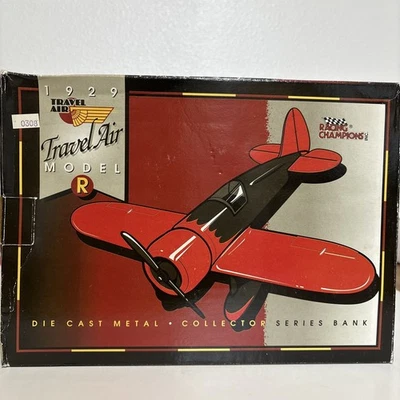 Banco Travel Air Model R Racing Champions 1929 Die Cast Metal Collector Series. Foto 1 de 4