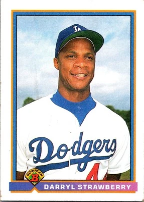 1991 Bowman #609 Darryl Strawberry - Image 1 of 2