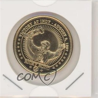 1998 Pinnacle Mint Memorable Moments Coins Artist Proof Gold Plated Ricky Rudd - Image 1 of 2