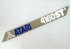 Etiquette Logo remplacement / Label replacement ATARI 4160 STE / ST computer - Zdjęcie 1 z 4