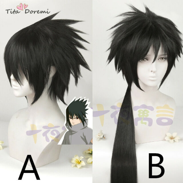 Anime Cosplay Wigs for Sasuke Uchiha, Black : Buy Online at Best Price in  KSA - Souq is now : Beauty