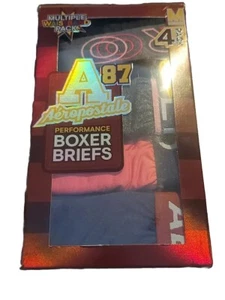 Aeropostale Performance Mens Stretch Boxer Briefs, 4 Pack, Size M  FREE SHIPPING - Picture 1 of 2