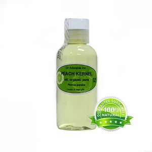 Premium 4 Oz Peach Kernel Oil 100% Pure Organic Cold Pressed Best Fresh Multi - Picture 1 of 4