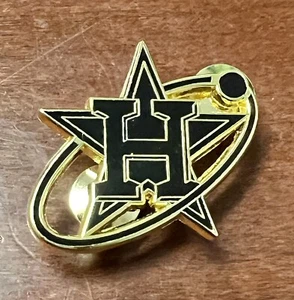 Houston Astros 2022 World Series Champions Space City Connect Logo Lapel Pin - Picture 1 of 4