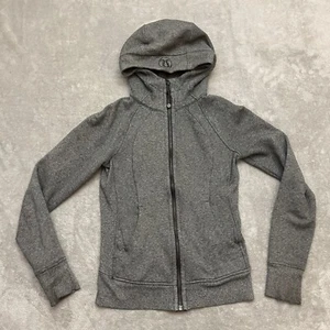 LULULEMON Scuba Hoodie Light Cotton Fleece 4 Heather Gray Style W4AFPS - Bild 1 von 12