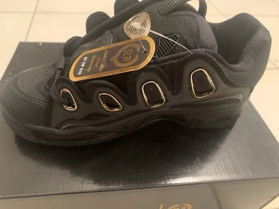 Osiris D3 2001 Limited Edition Black Gold 15th Anniversary Numero 39,5 - Imagen 1 de 4