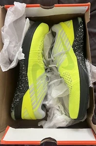 Nike Metcon DSX Flyknit Training Shoes Cross Fit Gym Workout Volt-Platinum-Black - Picture 1 of 9
