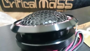 CRITICAL MASS 2'' TWEETER  24DB XOVER BEST SOUND QUALITY HI MID FRONT STAGE BEST - Picture 1 of 8