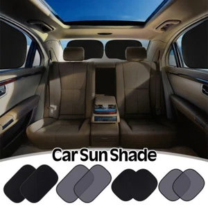 2Pcs Car Sun Shade Cover Summer Mesh UV Protection for Rear Front Window Kids - Picture 1 of 16