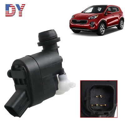 Motor de bomba de fluido para lavadora de parabrisas 98510-2W500 compatible con Kia Sportage 2016-2019 Foto 1 de 4