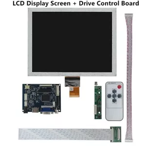 8 Inch 4:3 IPS LCD Display Screen HDMI-Compatible VGA AV Driver Control Board - Picture 1 of 3