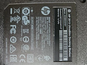 HP 2013 UltraSlim Docking Station Dock Port Repliaktor D9Y32AA - Bild 1 von 1