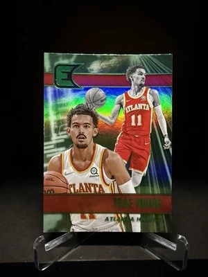 Trae Young #310 Essentials Green 2021-22 Panini Chronicles - Image 1 of 2
