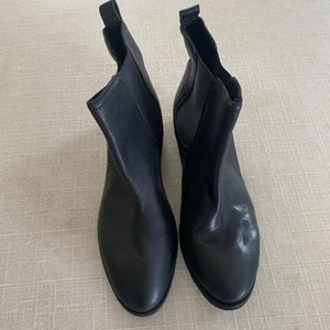Arturo Chiang Damen-Bootie 7,5 schwarz Leder zum Überziehen - Bild 1 von 7