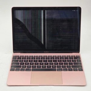 Apple MacBook 2016 roto 12" Intel m3 1,1 GHz 8 GB RAM 256 GB SSD A1534 agrietado - Imagen 1 de 4