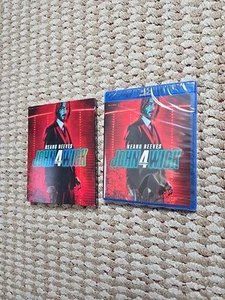 John Wick Chapter 4 Keanu Reeves Movie Blu Ray Disc Digital Copy Sealed - Picture 1 of 2