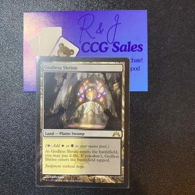MTG - Godless Shrine - Gatecrash - Near Mint - Image 1 of 2