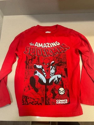 Marvel Amazing Spider Man Kids Longsleeve XS - Image 1 of 3